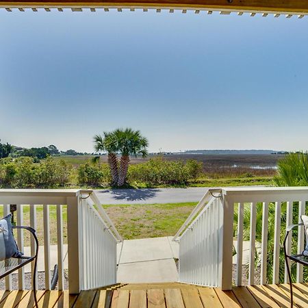 Harbor Island Condo With Deck - Steps To Beach! Oceanmarsh Subdivision Esterno foto