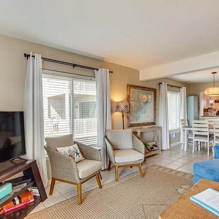Harbor Island Condo With Deck - Steps To Beach! Oceanmarsh Subdivision Esterno foto