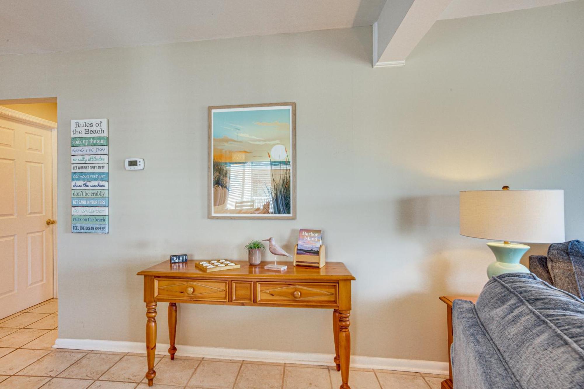 Harbor Island Condo With Deck - Steps To Beach! Oceanmarsh Subdivision Esterno foto