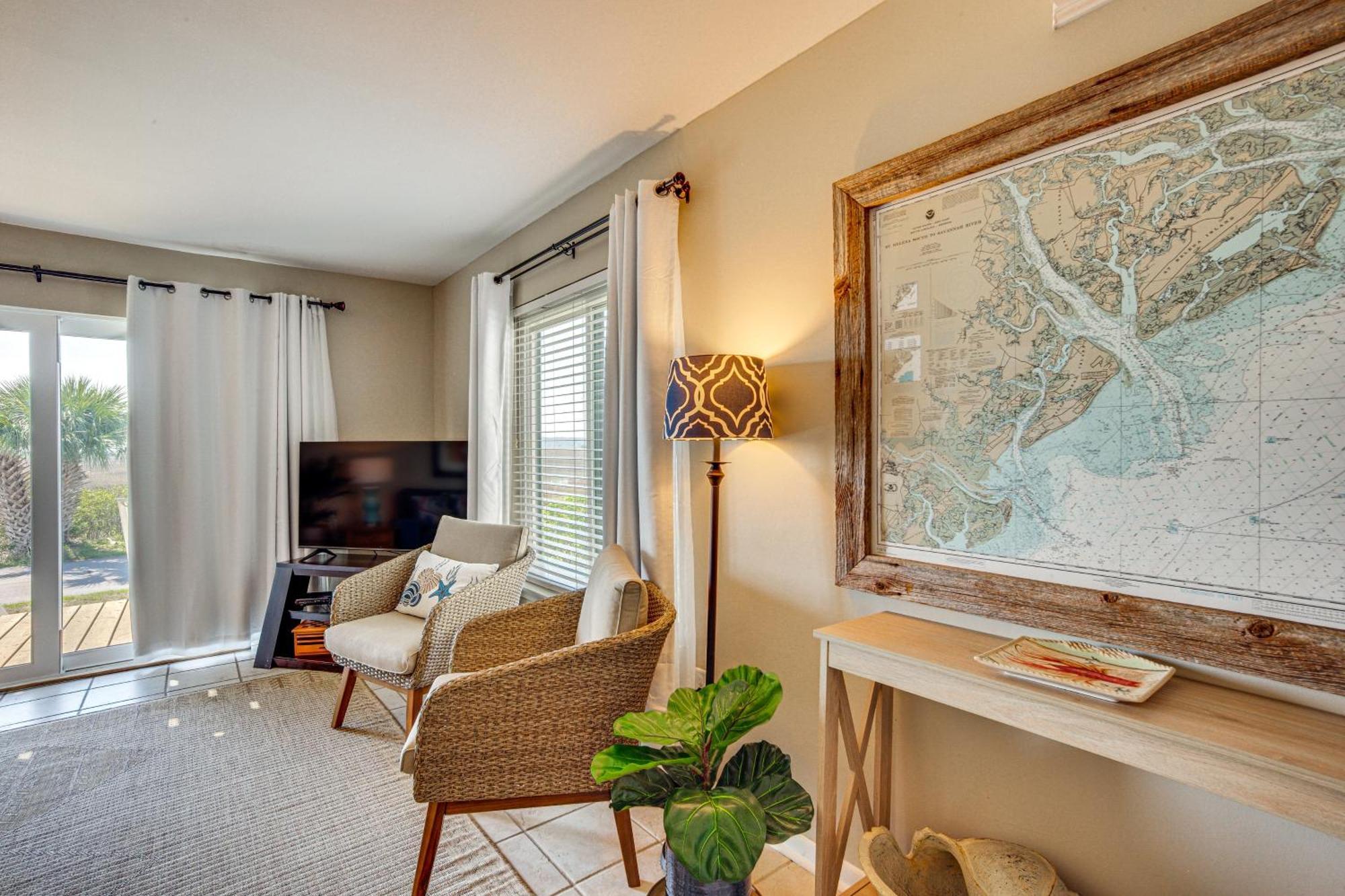 Harbor Island Condo With Deck - Steps To Beach! Oceanmarsh Subdivision Esterno foto