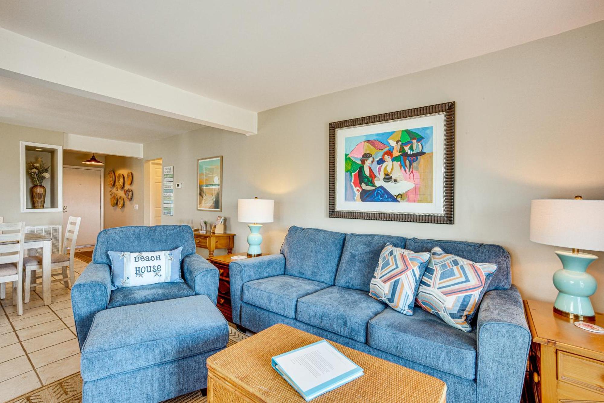 Harbor Island Condo With Deck - Steps To Beach! Oceanmarsh Subdivision Esterno foto