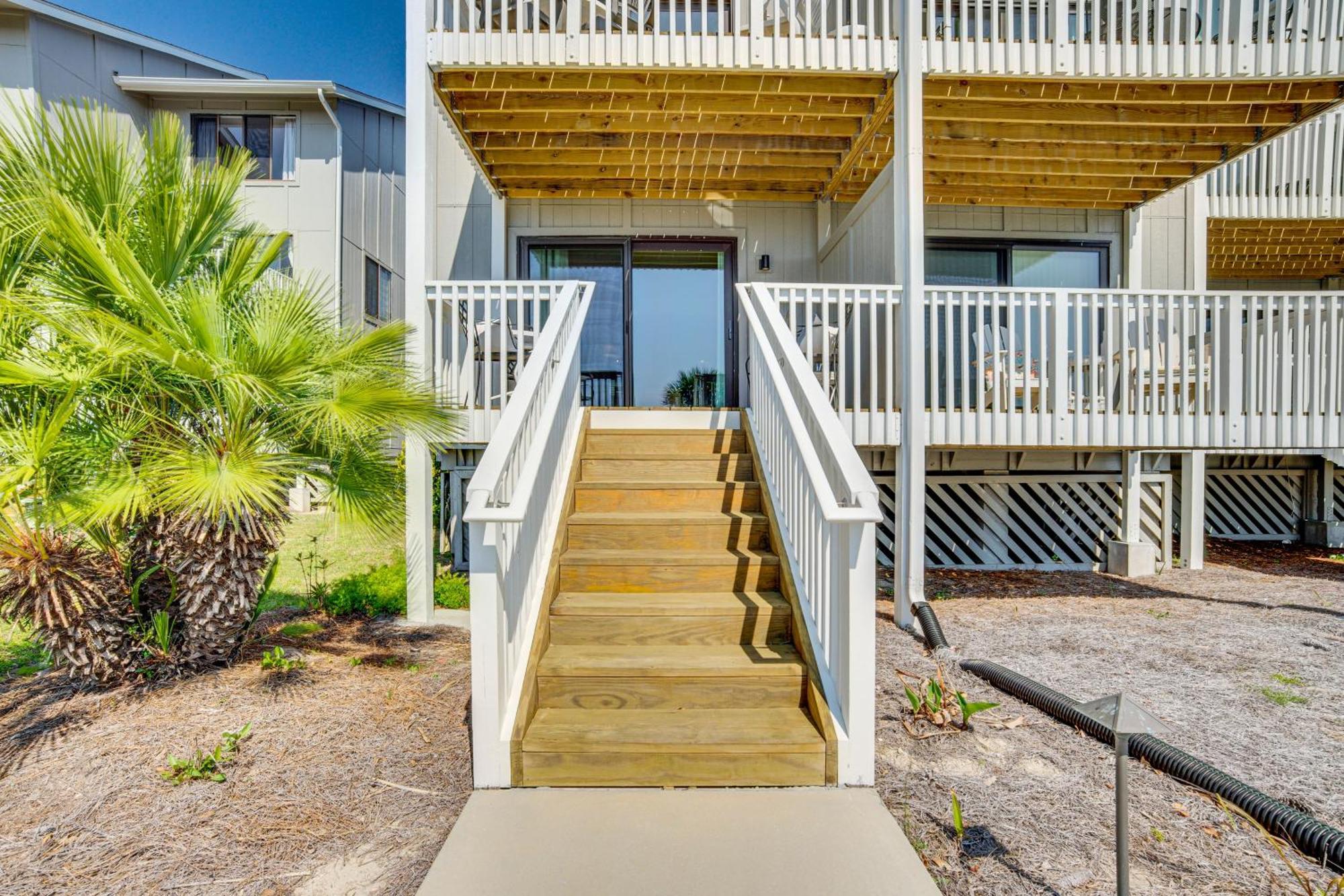 Harbor Island Condo With Deck - Steps To Beach! Oceanmarsh Subdivision Esterno foto